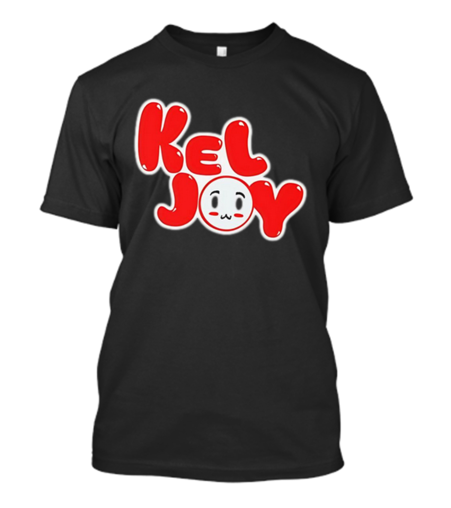 Kel Joy Cute Character Face T-Shirt