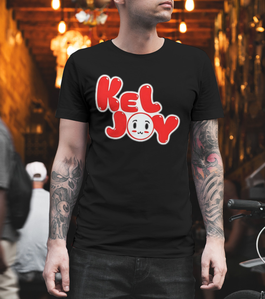 Kel Joy Cute Character Face T-Shirt
