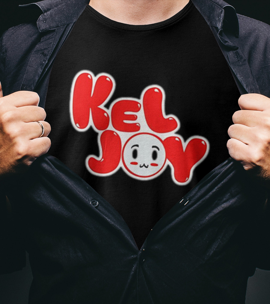 Kel Joy Cute Character Face T-Shirt