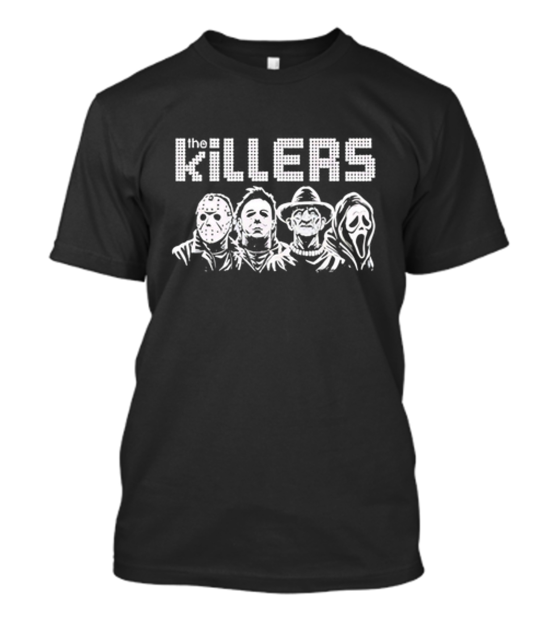 The Killers Jason Michael Freddy Ghostface Horror Slasher Villains T-Shirt