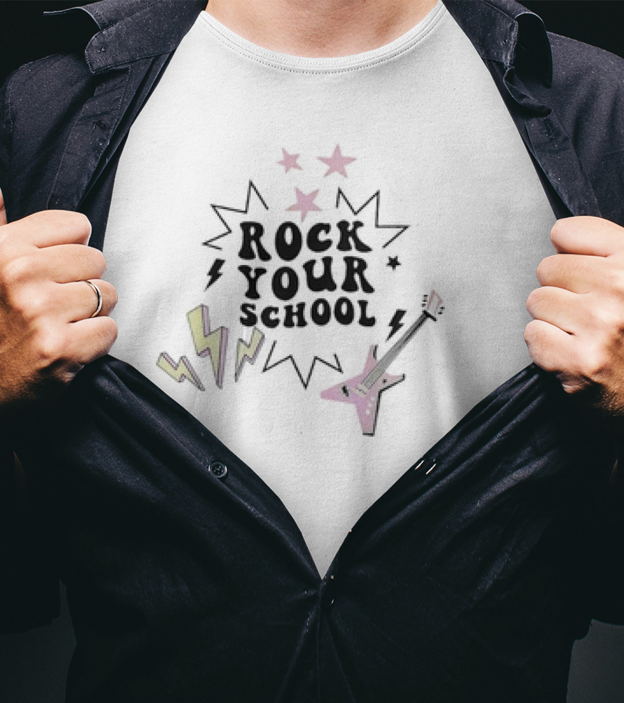 Rock Your School Music Lover School Stars T-Shirt