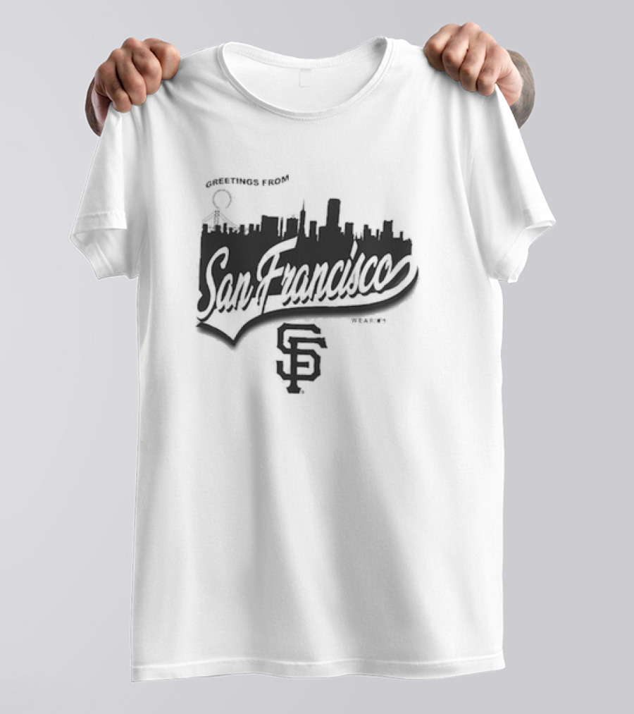 Greetings From Skyline San Francisco Giants T-Shirt