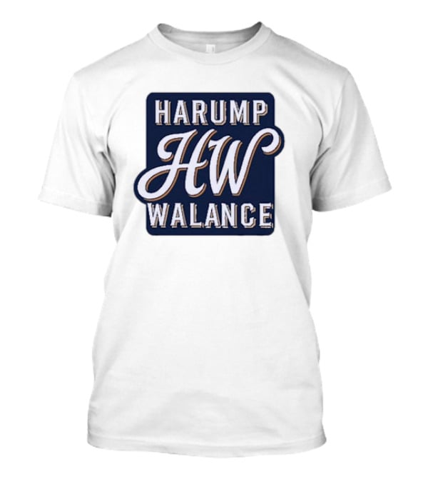HW Harump Walance Block Font T-Shirt