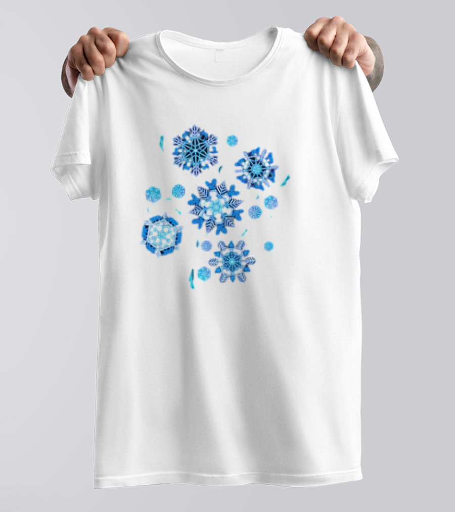 Merry Menagerie Animal Kingdom’s Puppets Retro Snowflakes T-Shirt