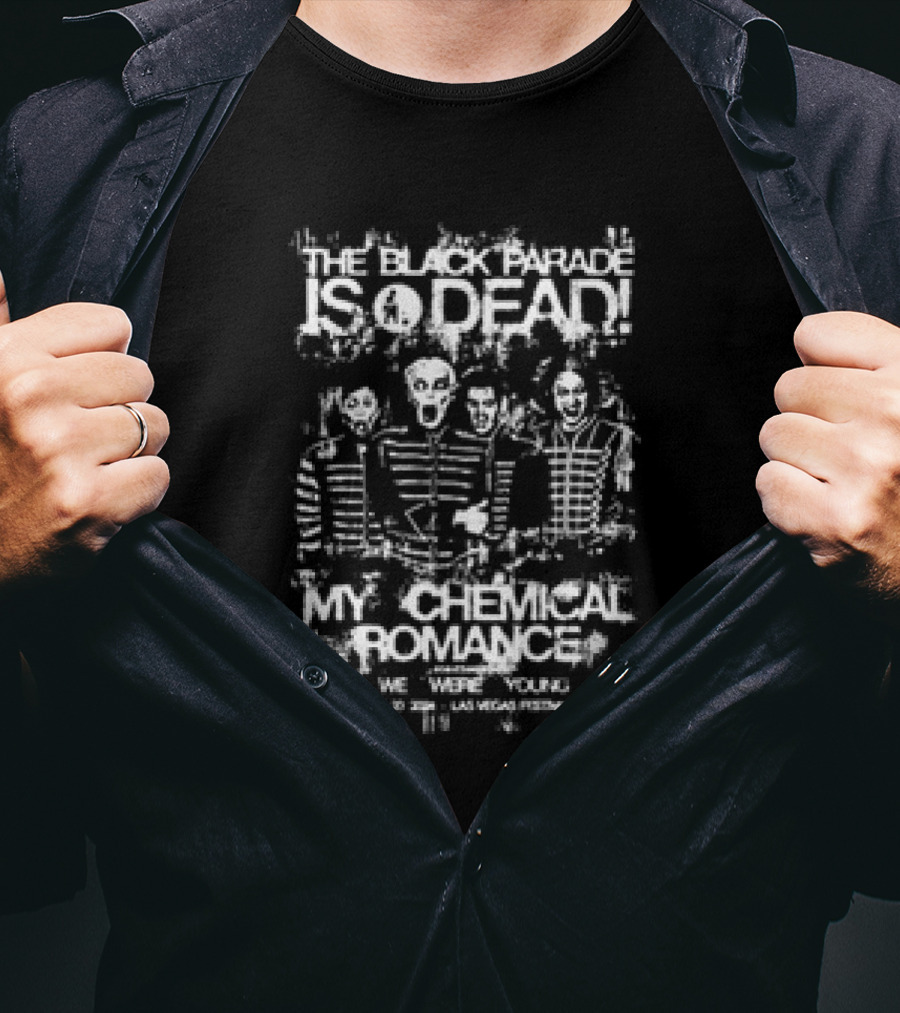 The Black Parade Is Dead My Chemical Romance When We Were Young Fest Las Vegas October 21 23 T-Shirt