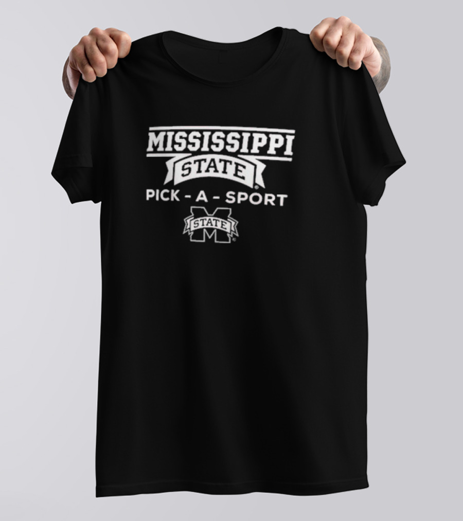 Mississippi State Bulldogs Pick-A-Sport State M T-Shirt