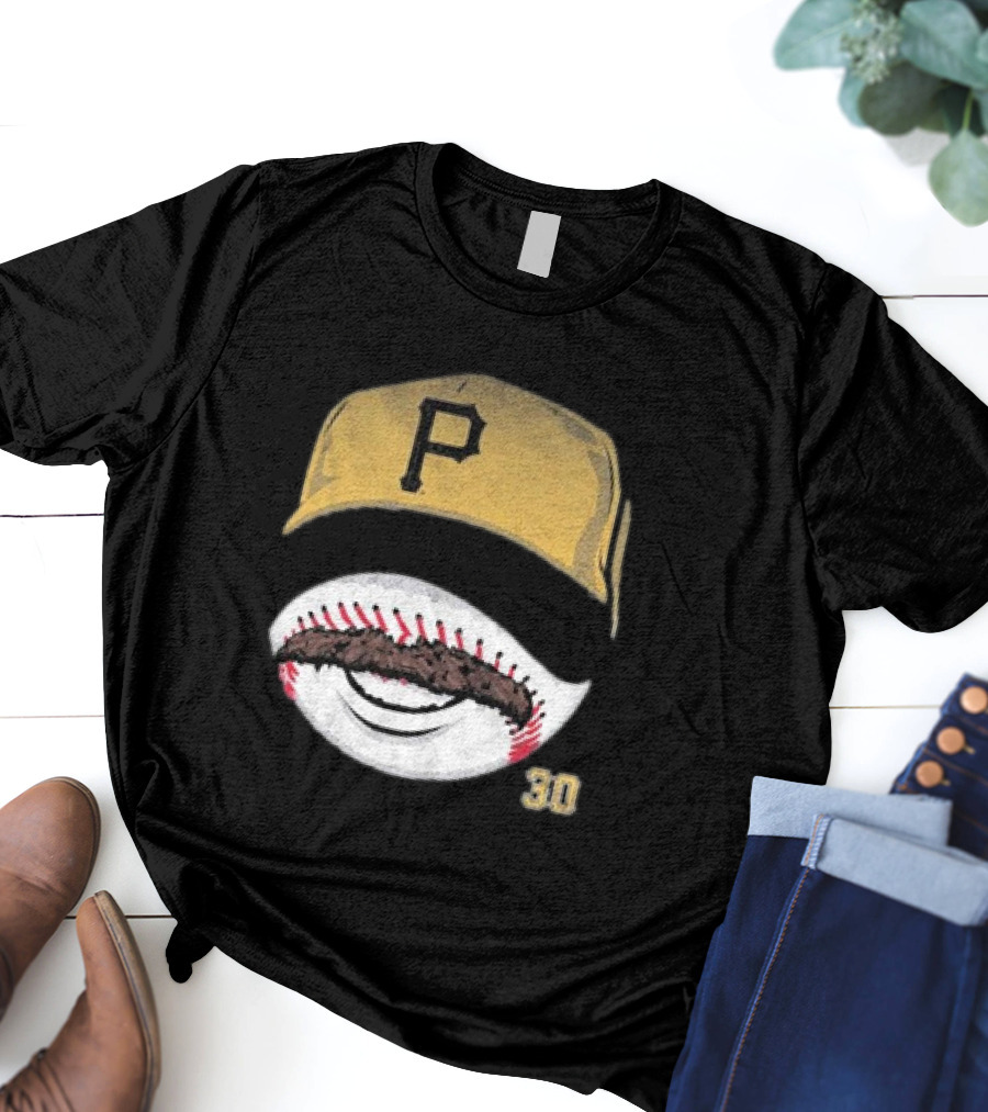 Paul Skenes Pittsburgh Pirates Mustache Baseball Cap 30 T-Shirt