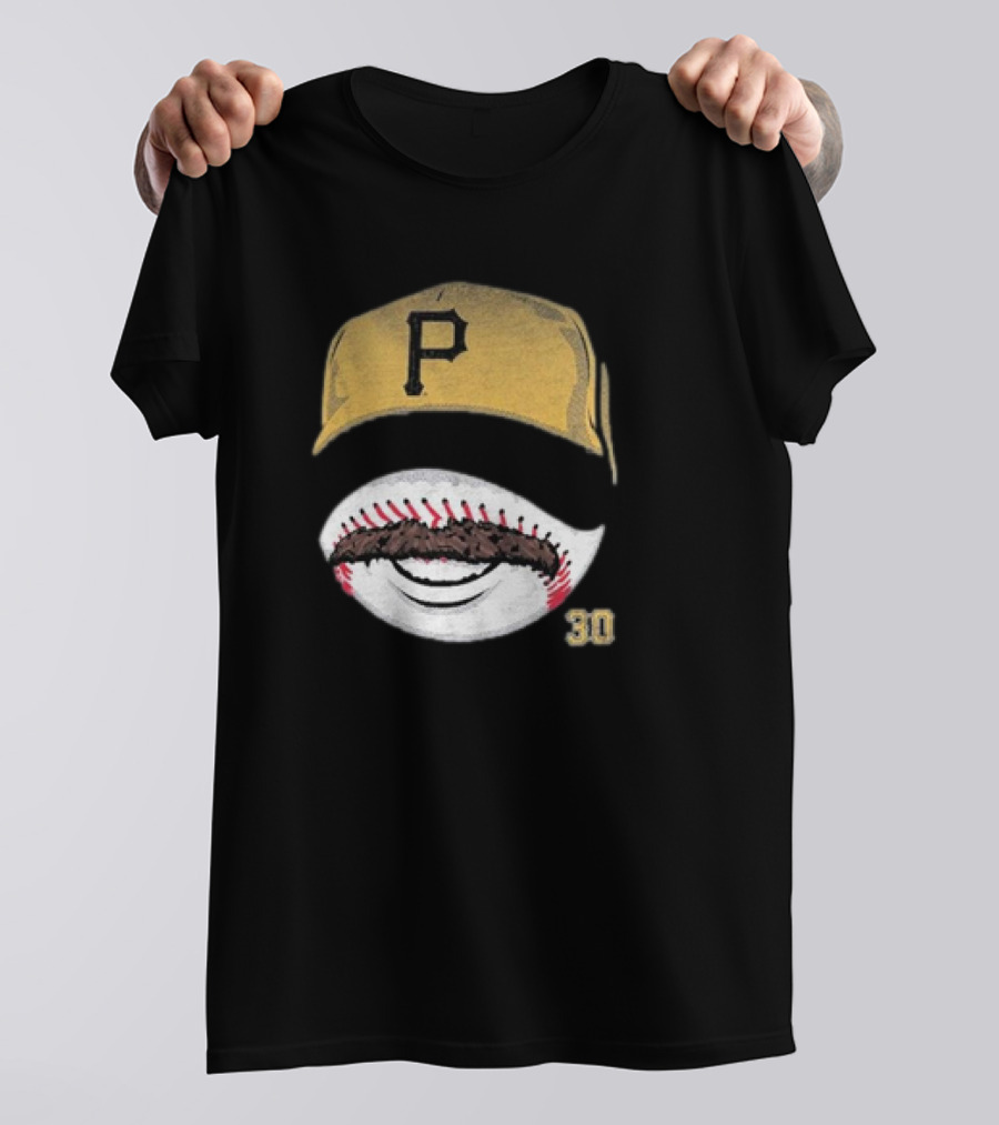 Paul Skenes Pittsburgh Pirates Mustache Baseball Cap 30 T-Shirt
