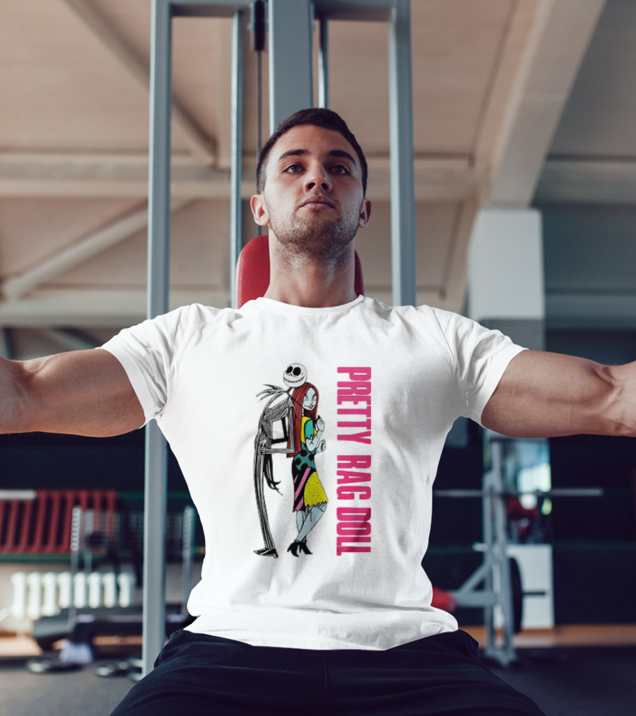 Jack And Sally Pretty Rag Doll Pretty Woman T-Shirt