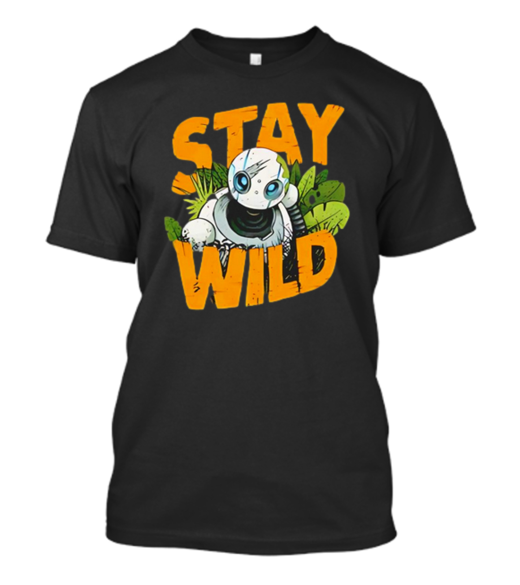 Stay Wild Roz The Wild Robot Jungle Adventure T-Shirt