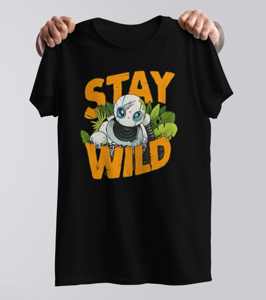 Stay Wild Roz The Wild Robot Jungle Adventure T-Shirt
