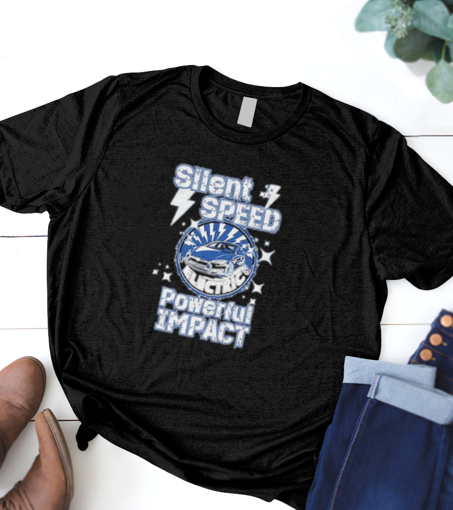 Silent Speed Electric Powerful Impact Car Driver T-Shirt