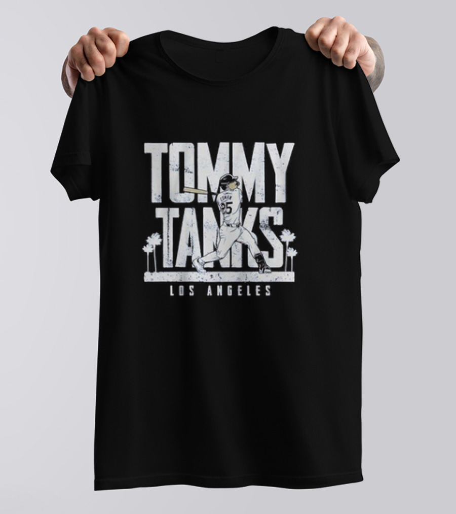 Tommy Edman Tommy Tanks MVP Los Angeles MLBPA Baseball T-Shirt
