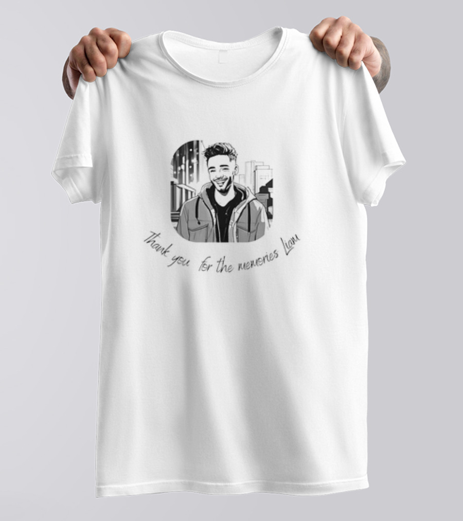 Thank You For The Memories Liam Payne Goodbye Honoring T-Shirt