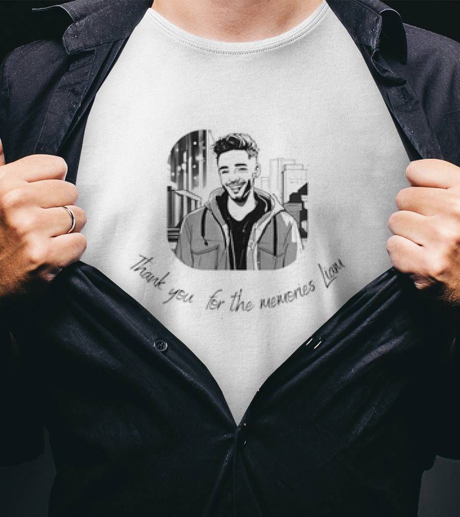 Thank You For The Memories Liam Payne Goodbye Honoring T-Shirt