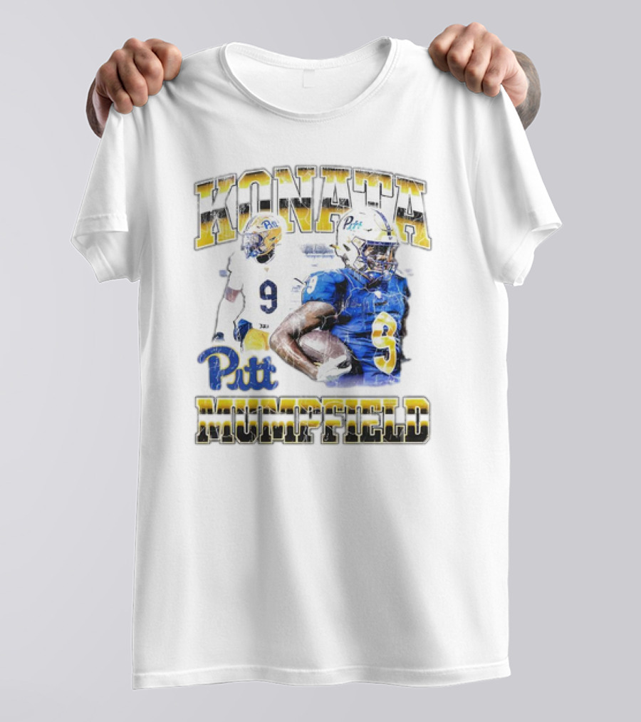 Konata Mumpfield Pitt Football #9 Jersey T-Shirt
