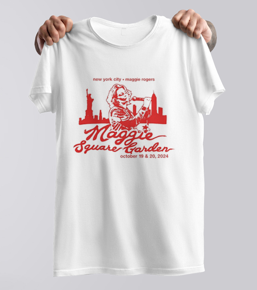 Maggie Rogers New York City Maggie Square Garden October 19 And 20 T-Shirt