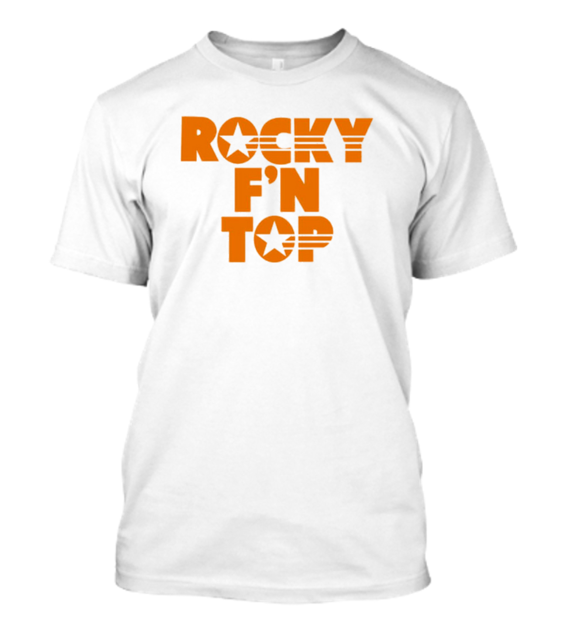 Tennessee Volunteers Basketball Rocky F’n Top Star Stripes T-Shirt