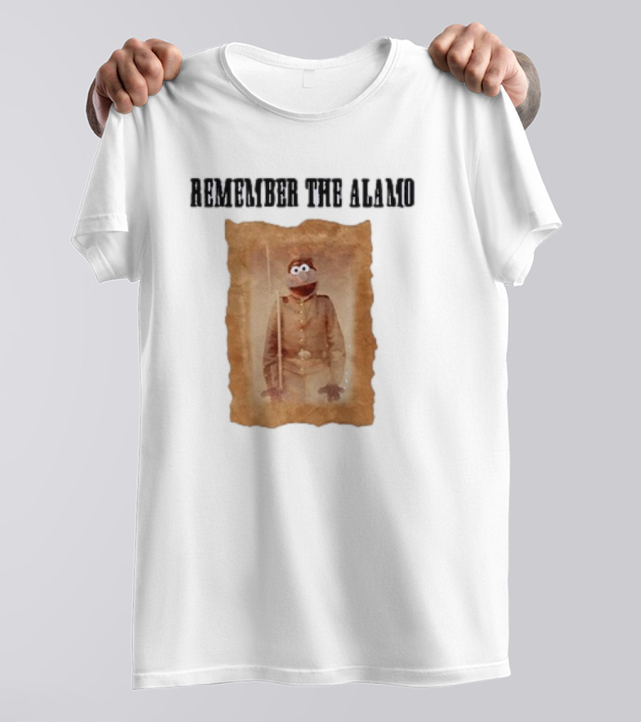 Remember The Alamo Funny Puppet T-Shirt