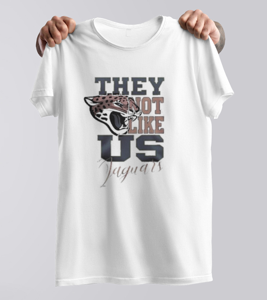 They Not Like Us Jaguars Jacksonville Jaguars T-Shirt