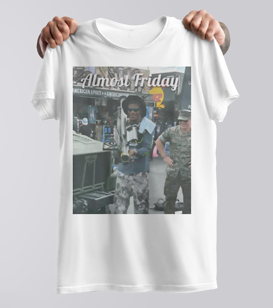 Almost Friday Rocket Launcher Fun Lamar Jackson T-Shirt