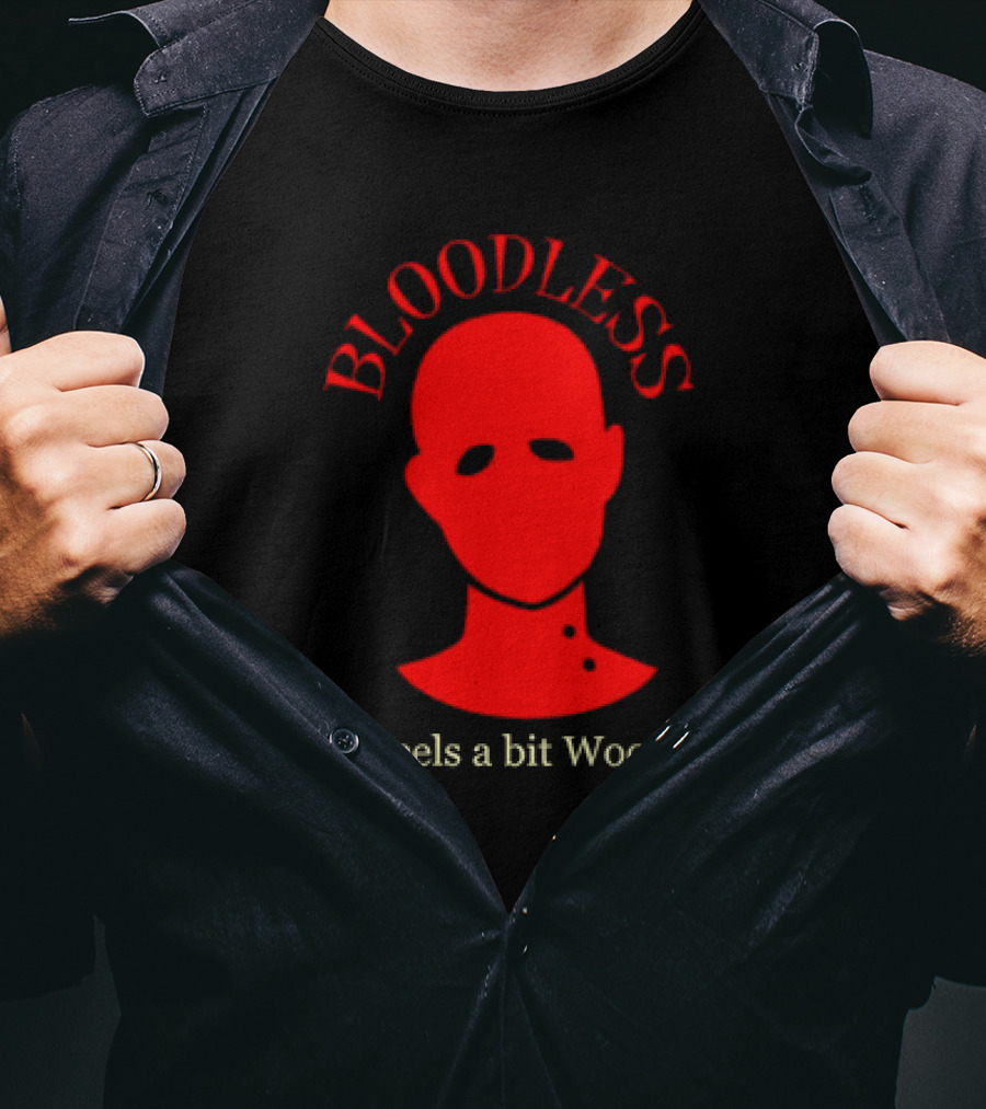Bloodless Feels A Bit Woozy Red Mask T-Shirt