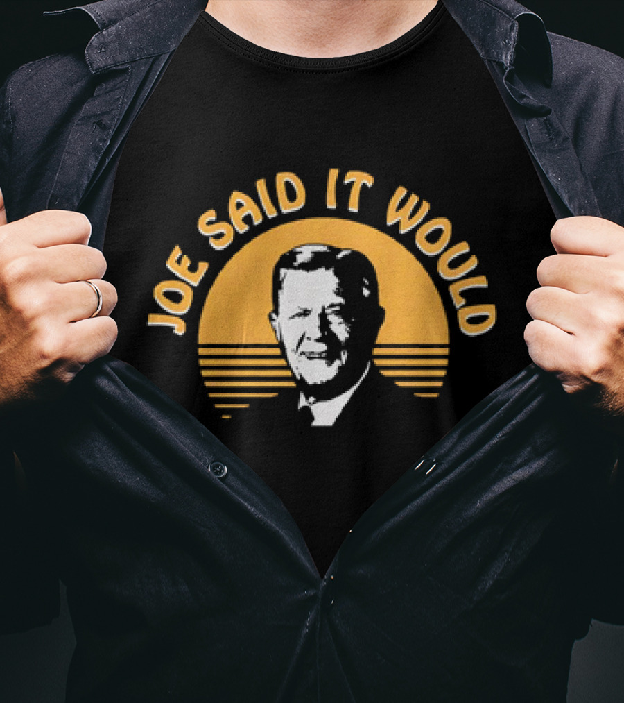 Joe Said It Would Vintage Circular T-Shirt