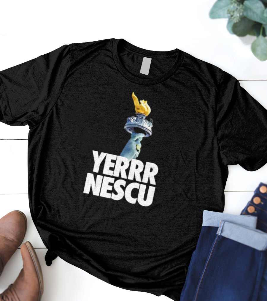 Yerrrnescu Statue Of Liberty Torch T-Shirt