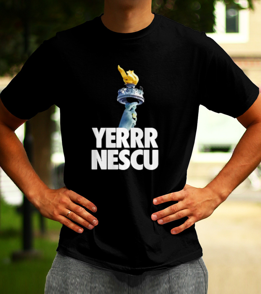 Yerrrnescu Statue Of Liberty Torch T-Shirt