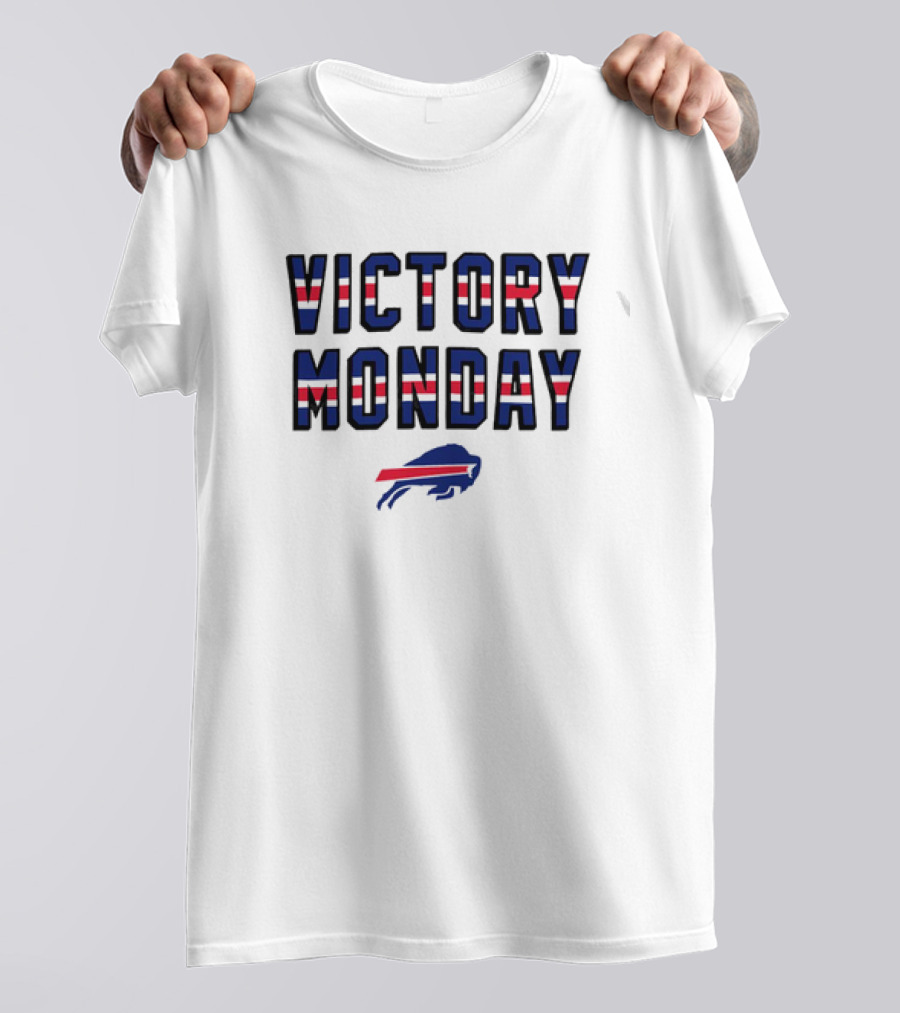 Buffalo Bills Victory Monday Bold Team Spirit T-Shirt