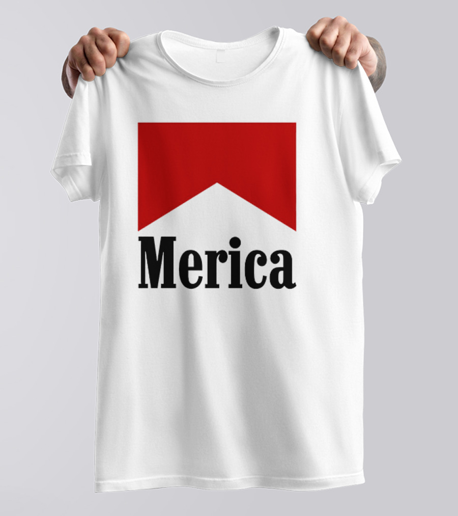 Merica Red Chevron T-Shirt
