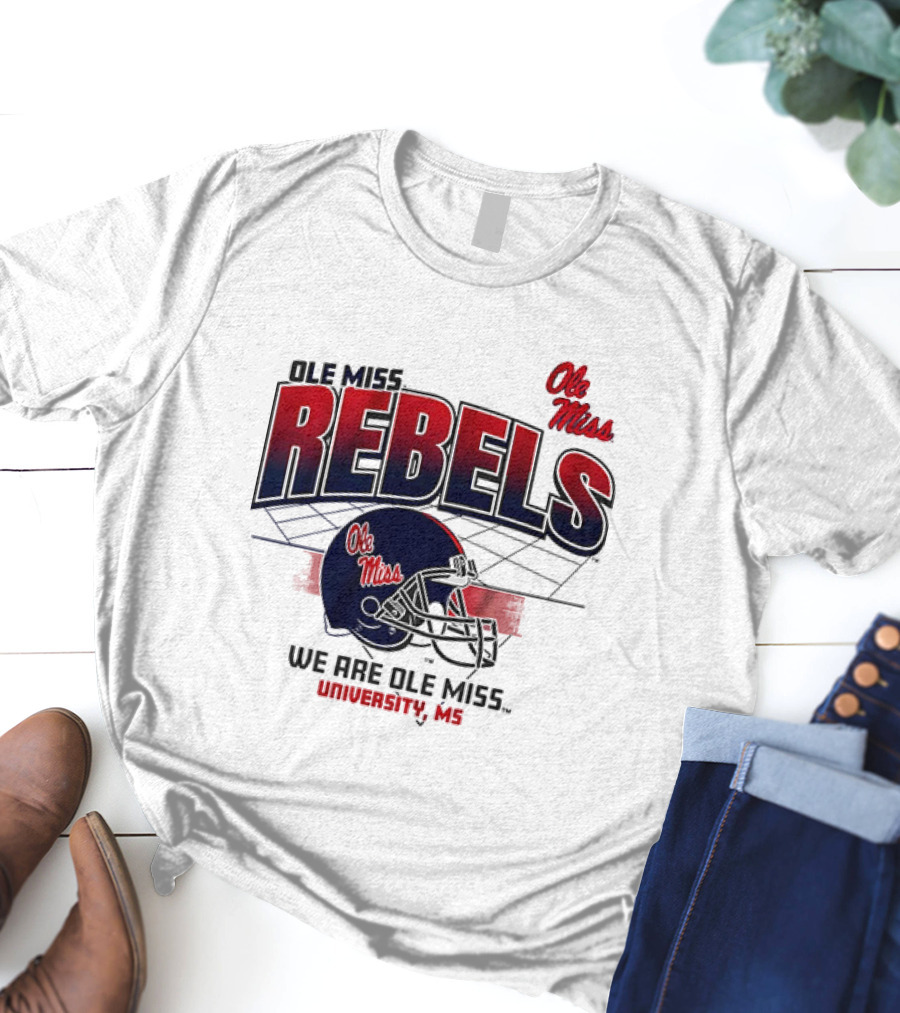 Ole Miss Rebels Football Helmet We Are Ole Miss University MS T-Shirt