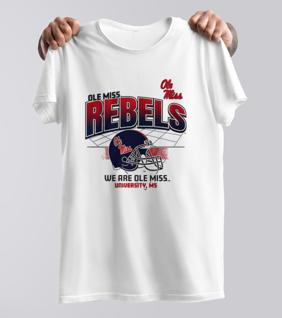 Ole Miss Rebels Football Helmet We Are Ole Miss University MS T-Shirt