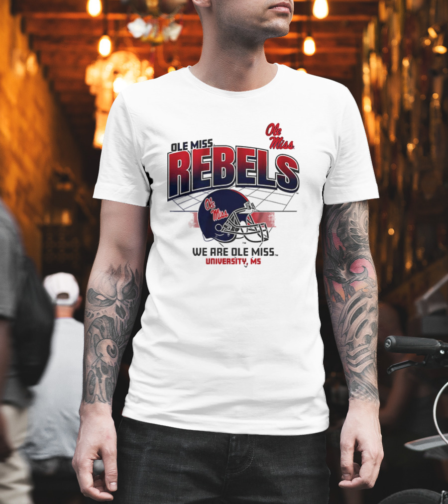 Ole Miss Rebels Football Helmet We Are Ole Miss University MS T-Shirt
