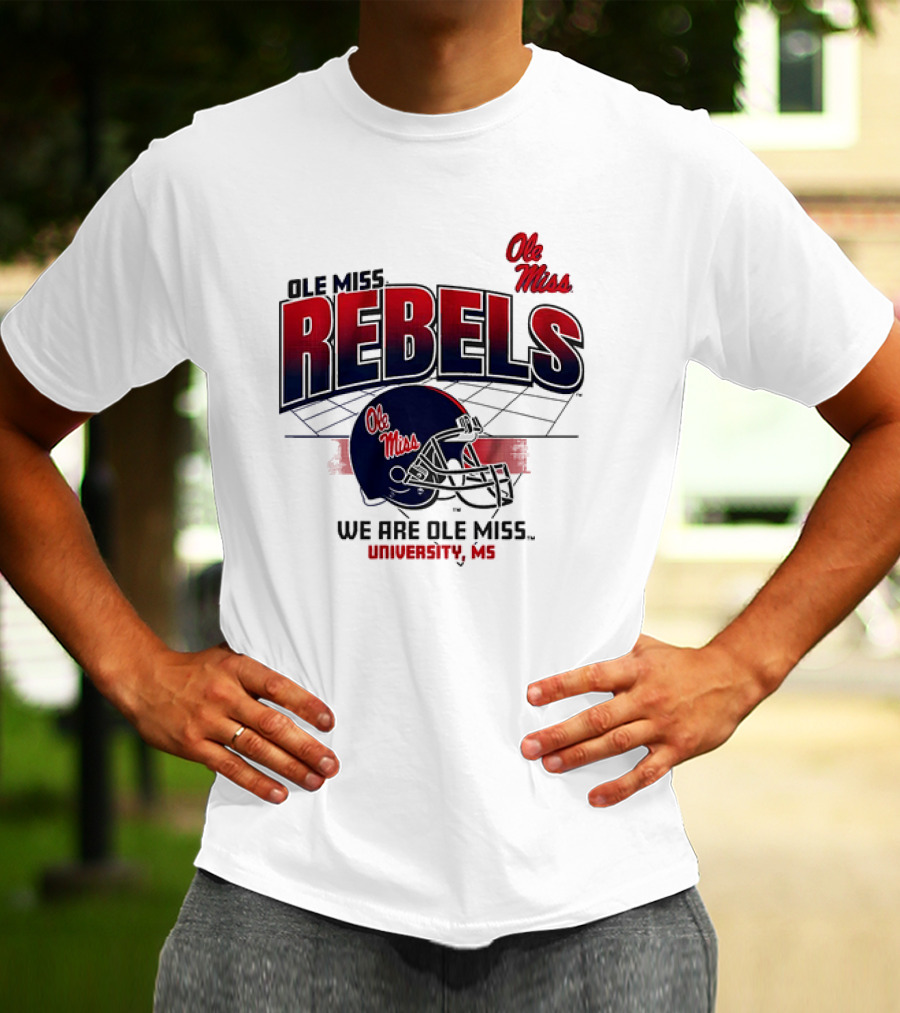 Ole Miss Rebels Football Helmet We Are Ole Miss University MS T-Shirt