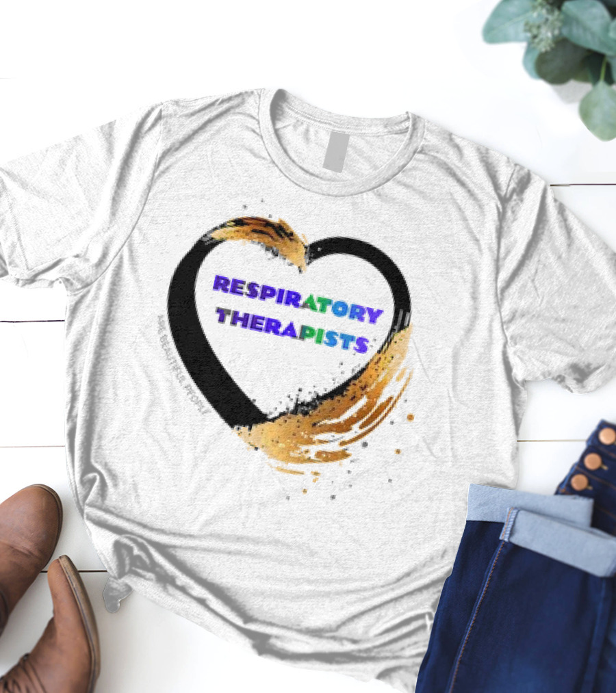 Respiratory Therapists Beautiful Heart T-Shirt