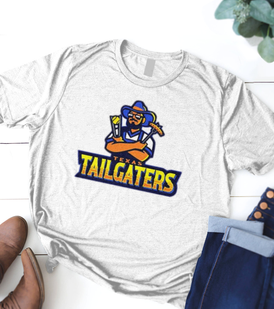 Texas Tailgaters Cartoon Logo Savannah Bananas T-Shirt