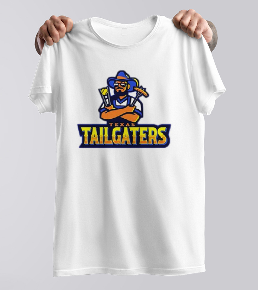 Texas Tailgaters Cartoon Logo Savannah Bananas T-Shirt