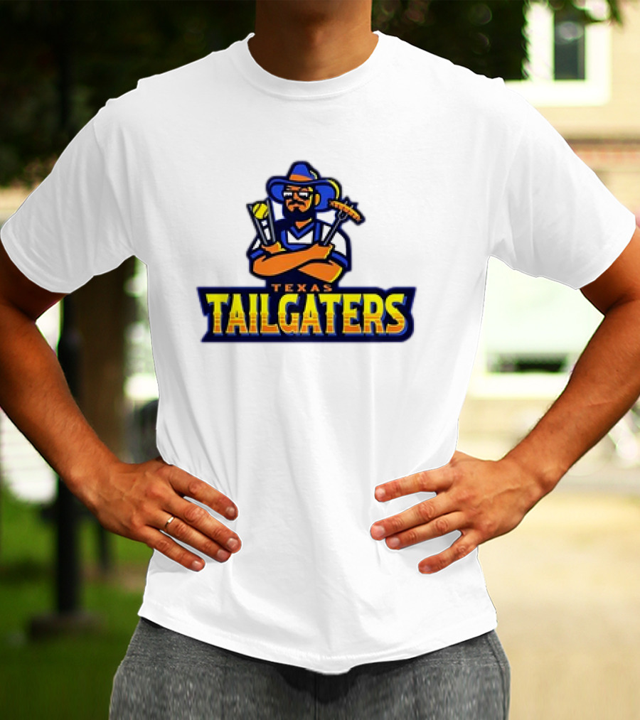 Texas Tailgaters Cartoon Logo Savannah Bananas T-Shirt