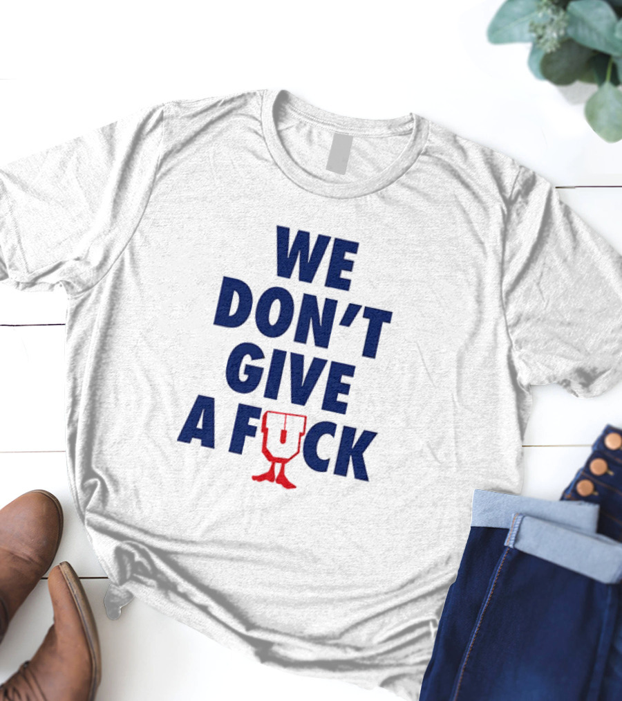 Undefeated We Don’t Give A Fck With Iconic U T-Shirt