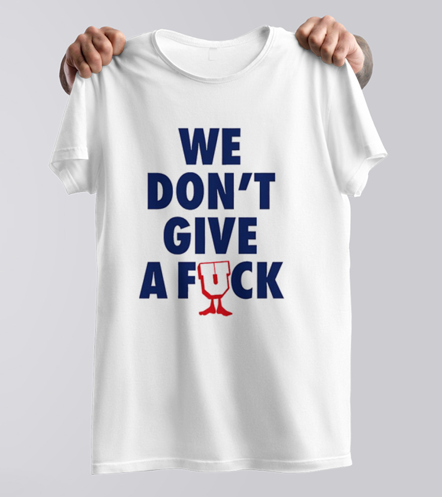 Undefeated We Don’t Give A Fck With Iconic U T-Shirt