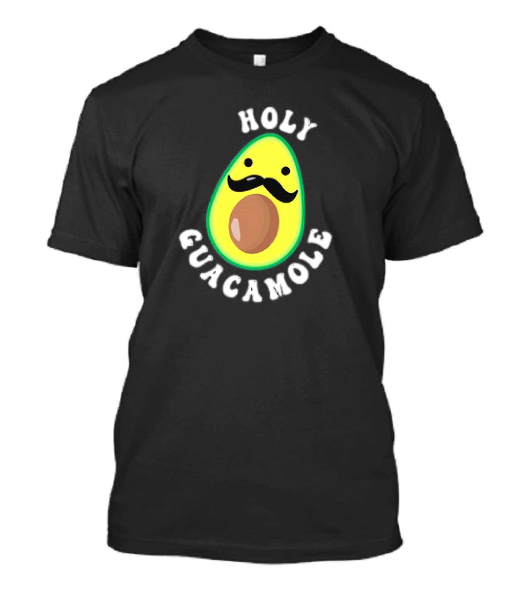 Holy Guacamole Meme Cartoon Avocado T-Shirt