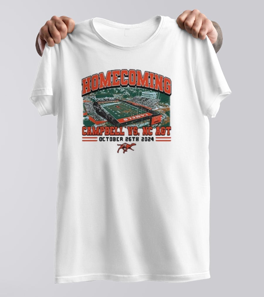 Campbell Vs. NC A&T Homecoming October 26th, T-Shirt