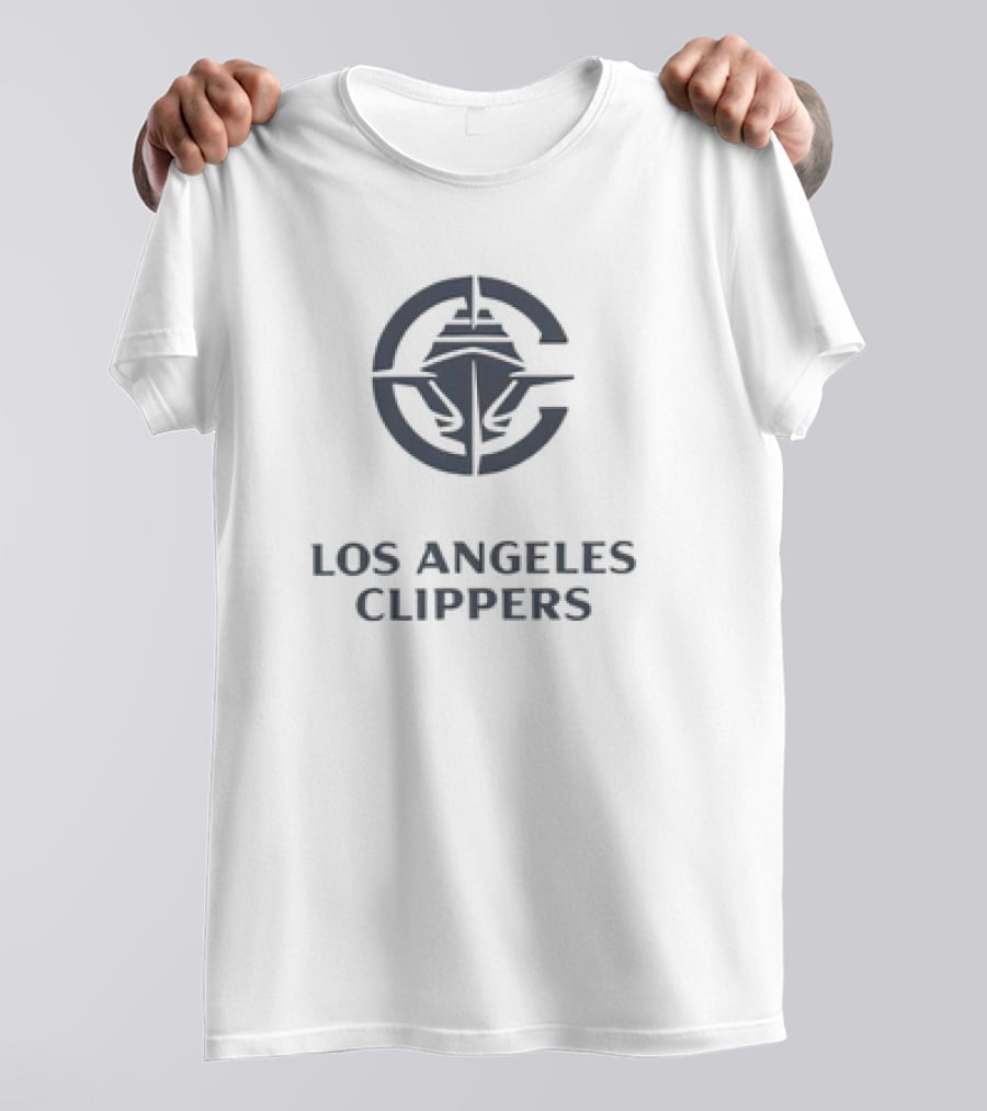 LOS ANGELES CLIPPERS C LOGO SHIP ELEMENTS T-Shirt