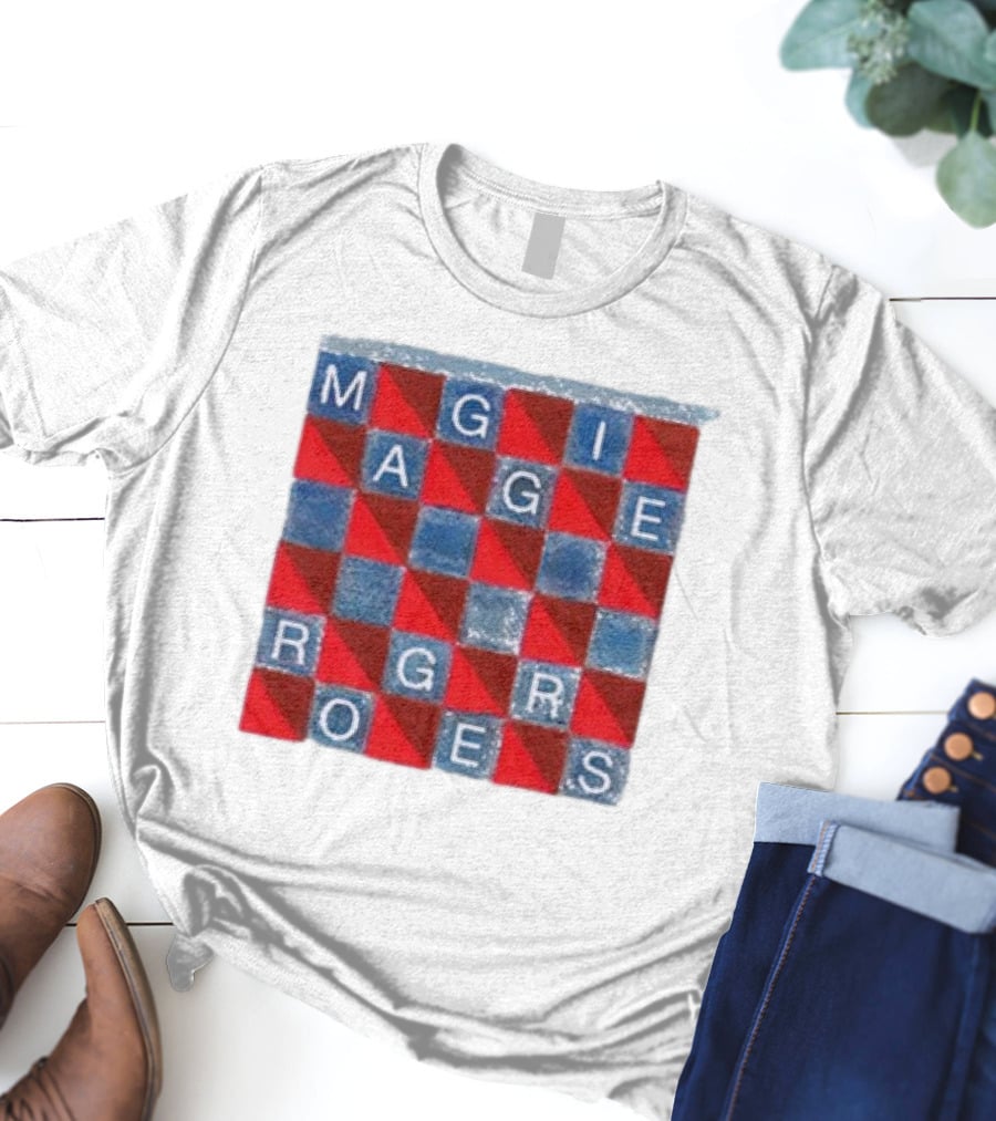 Maggie Rogers Checkmate Tile T-Shirt