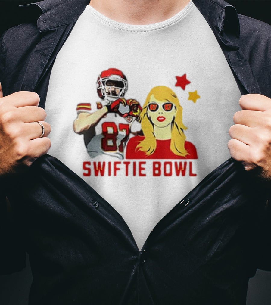 Swiftie Bowl Kansas City Chiefs Football Fan Gear T-Shirt