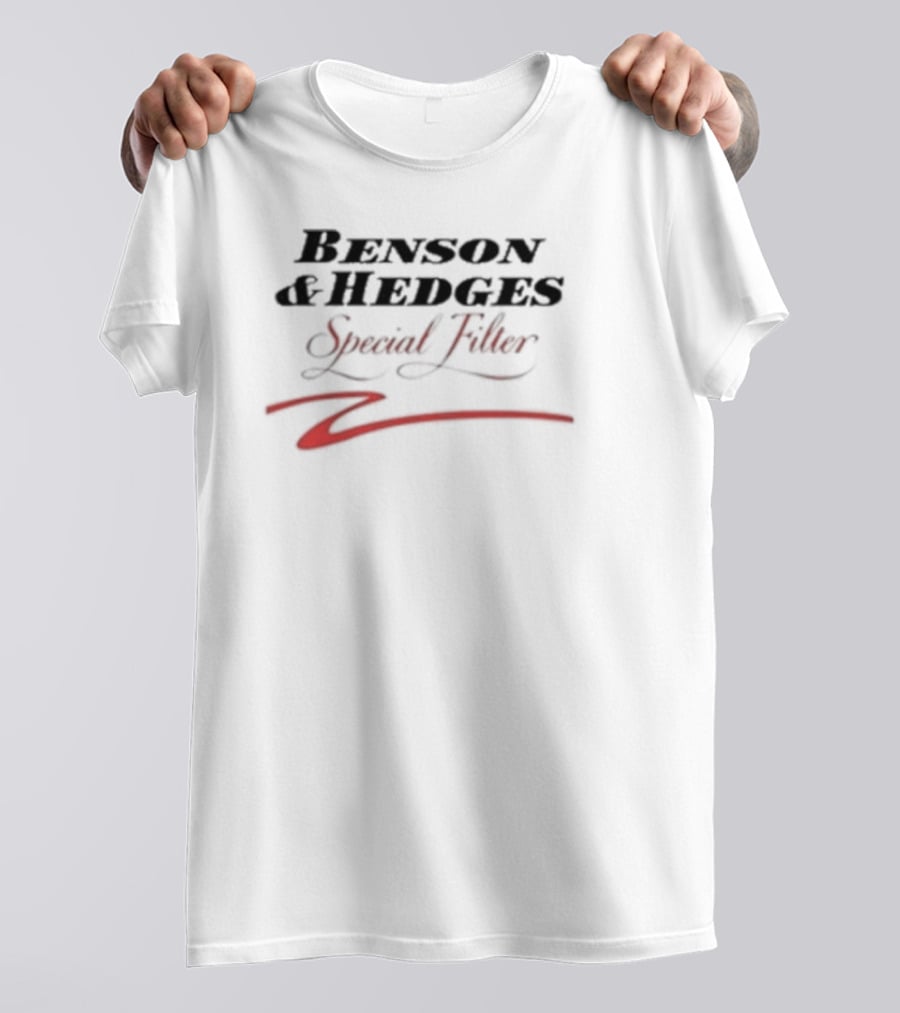 Benson And Hedges Special Filter Classic Red Swirl T-Shirt