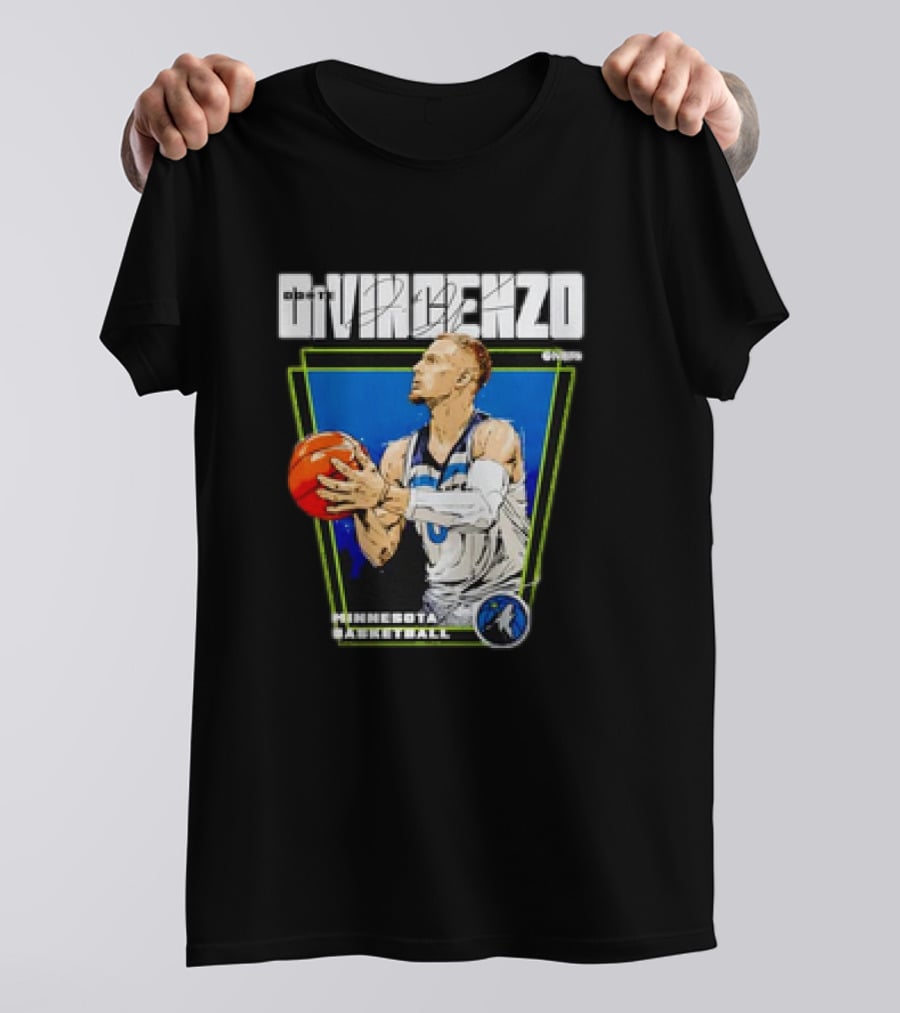 Donte DiVincenzo Minnesota Basketball Signature Player T-Shirt