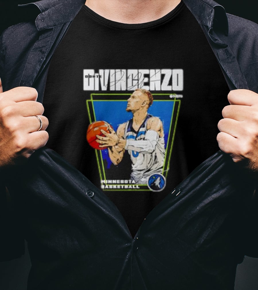 Donte DiVincenzo Minnesota Basketball Signature Player T-Shirt