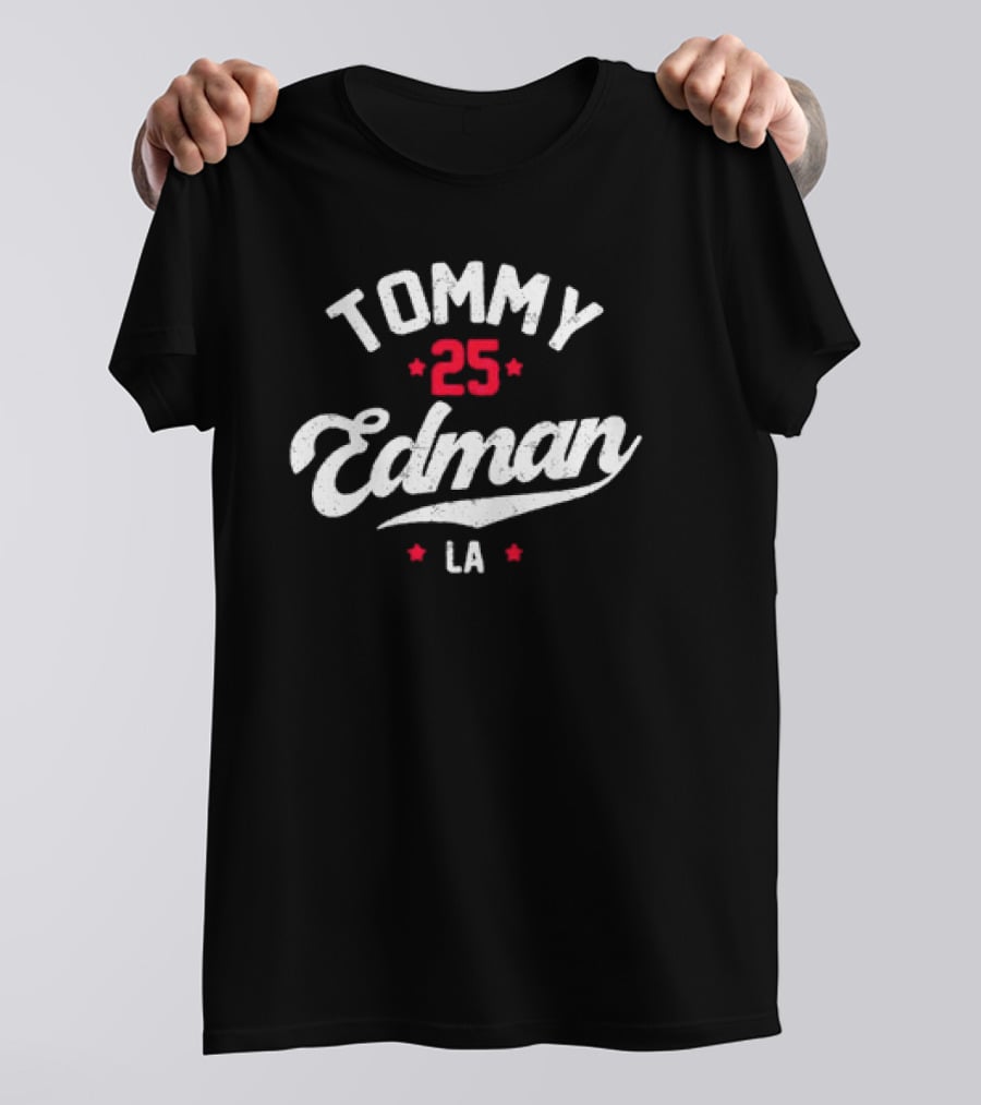 Tommy Edman 25 LA Los Angeles Dodgers T-Shirt
